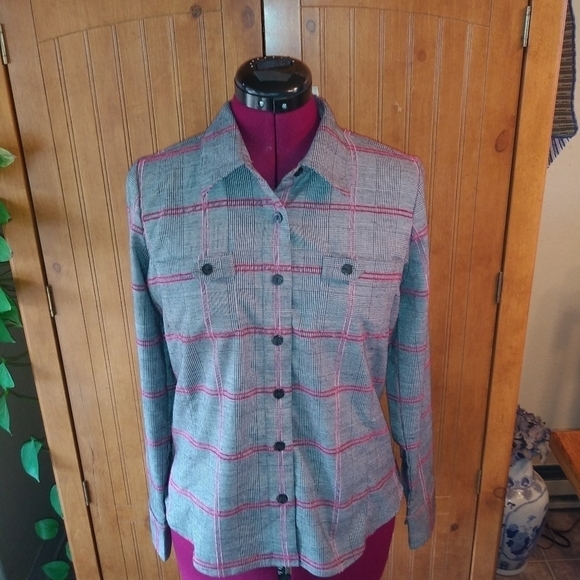 NWT Christopher Banks Button Down Plaid Shirt - Picture 1 of 9